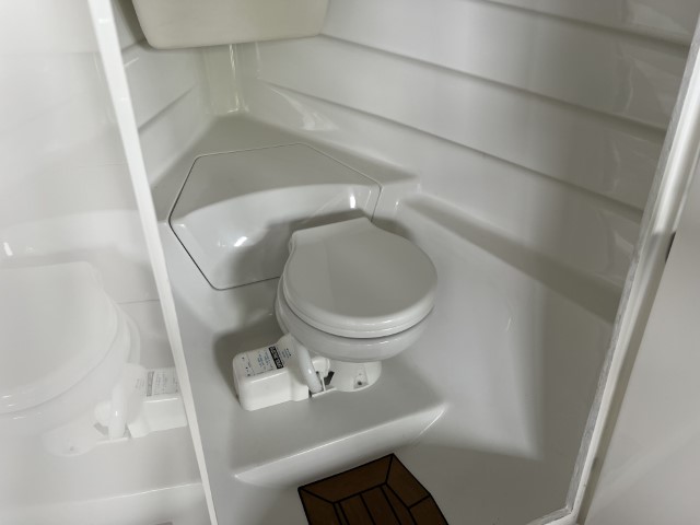 Toilet in de punt 