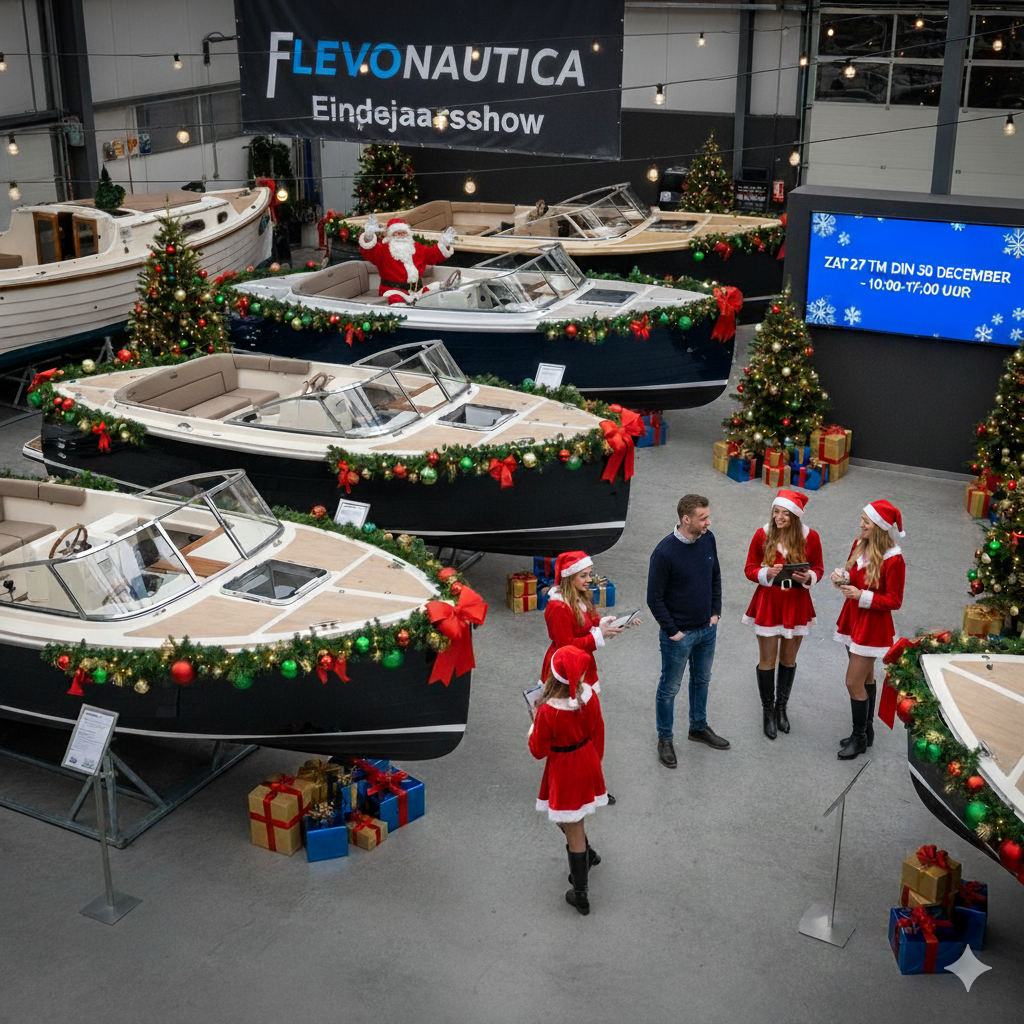 FlevoNautica Eindejaarsshow: Volop Voordeel en Kado’s! 🤩