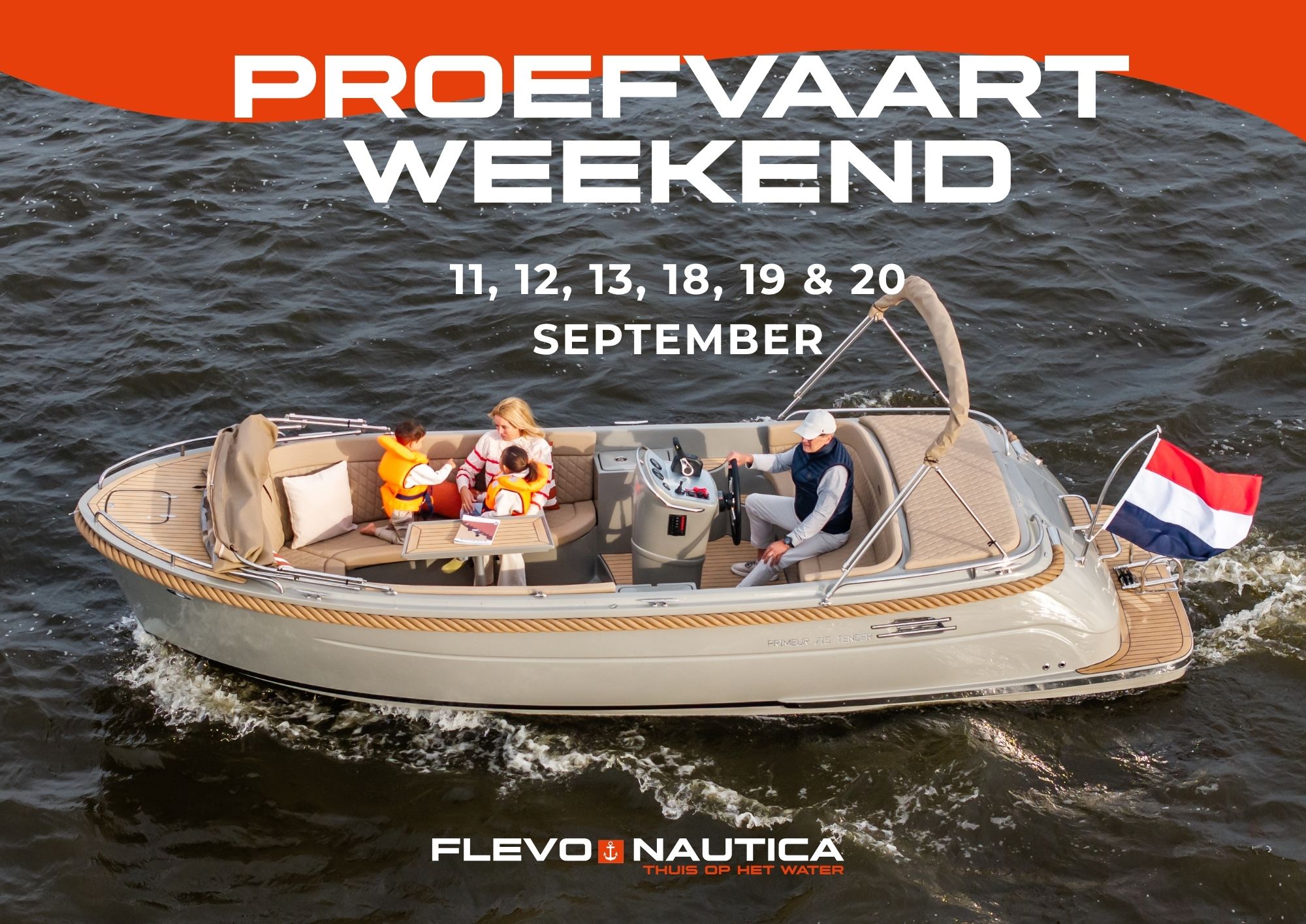 Proefvaartweekenden: beleef de Primeur, Waterspoor en Corsiva Modellen!